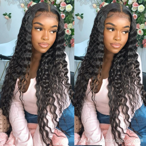 13x6 frontal Wig Body Wave Hd Transparent Lace 13x4 Hd Lace Frontal Human Hair Wigs For Women 30 Inch Lace Front Wig